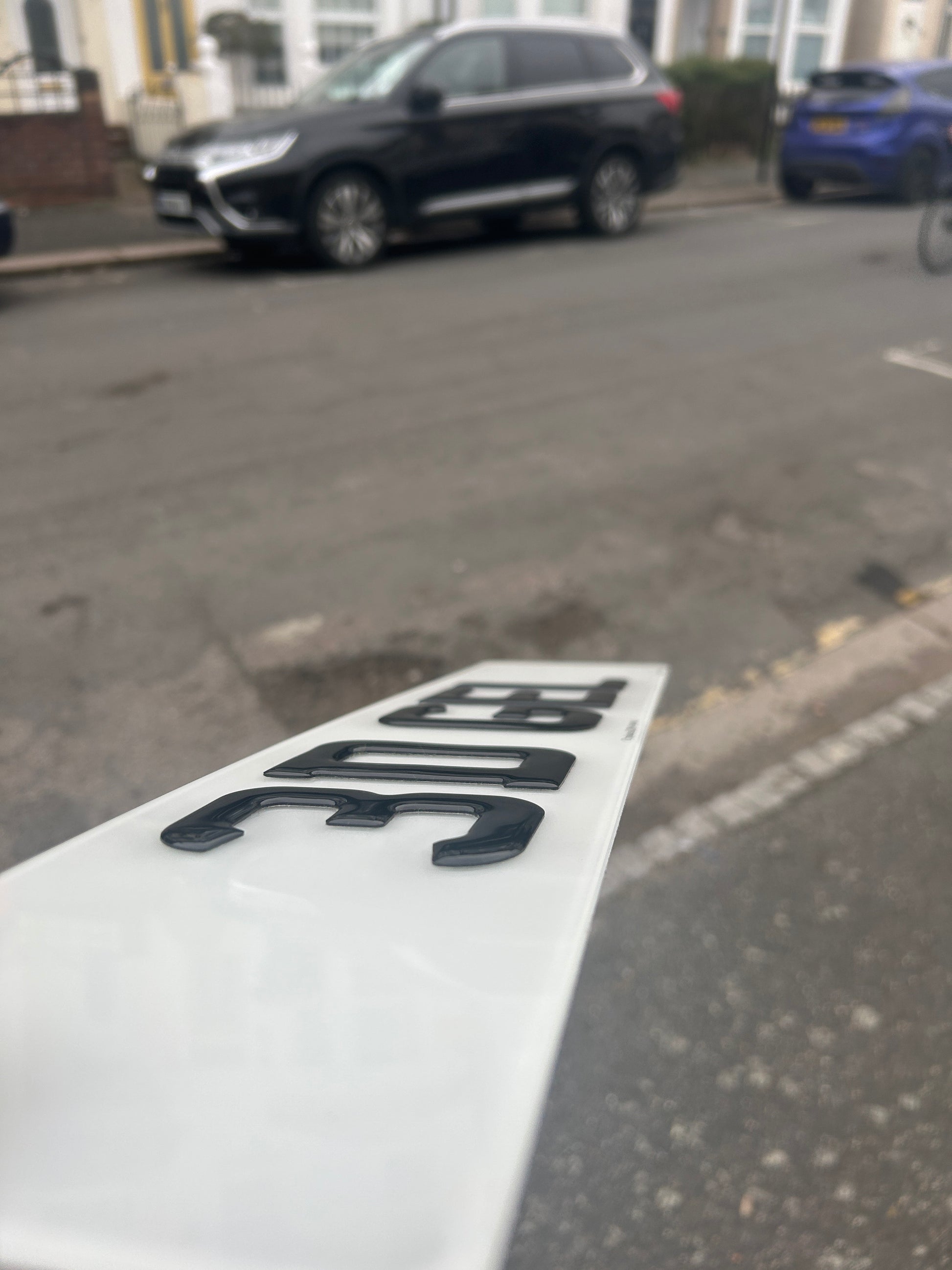 3D GEL NUMBER PLATE